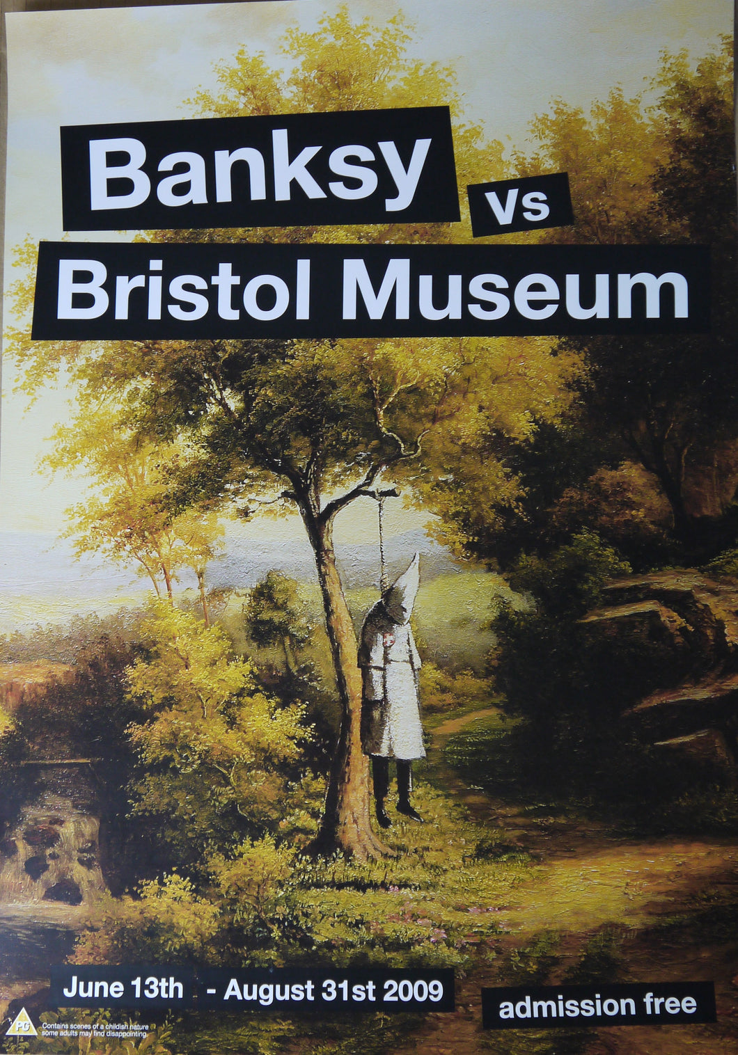 Banksy Bristol Show Poster 2009