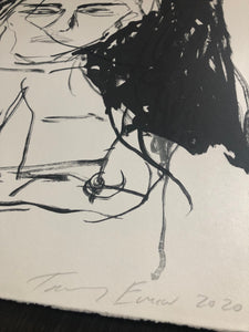 Tracey Emin Limited Edition Litho "Over and Out"