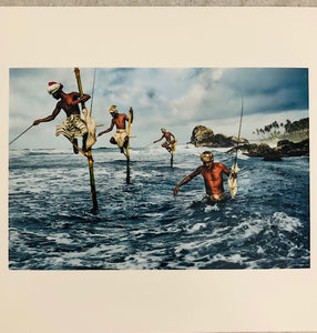 Steve McCurry | Fishermen, Welligama | Signed | Limited Edition